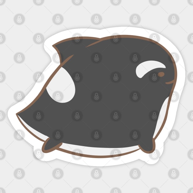 Guild Wars 2- Orca Quaggan Swimming Sticker by CaptainPoptop